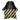 ROVRA Barber Cape mit Logo - Schwarz-Gold