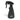 Produktbild von JRL Sprühflasche schwarz 150ml auf weißem Hintergrund