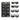 Produktbild von JRL Universal Booster Set für 1040 Clipper 8 Teilig auf weißem Hintergrund