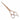 Produktbild von Kiepe Friseurschere luxury copper 5,5″ auf weißem Hintergrund