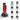 Gamma+ Boosted Trimmer Professioneller Haartrimmer mit Drehmotor: Roter Trimmer in Ladestation, Detailaufnahme
