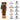 Gamma+ Shorty Professioneller kompakter Haarschneider mit EON-Digitalmotor. Bild zeigt das Produkt in Orange und Schwarz, mit