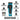 Gamma+ Shorty Professioneller kompakter Haarschneider mit EON-Digitalmotor. Das Bild zeigt den blauen Haarschneider mit Zubeh