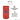 Uno 2.0 Professioneller Einzelfolienrasierer: Roter Rasierer mit Ladestation und USB-C-Anschluss im Detail.