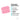 Hair Grips Klettverschluss Clips in Pink und Blau zur sicheren Fixierung von Haarpartien beim Schneiden, 124 mm x 50 mm große Clips aus Kunststoff mit Klettverschluss