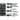 Phullcutz JRL Universal Booster Set für 1040 Clipper 8 Teilig Infografik: 8 vielseitige Größen für jeden Schnitt