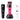 Phullcutz MRD Pro Ultimate X hair clipper in pink, black, and white with charging stand. Features precision blades and ergonomic design.