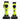Phullcutz ROVRA Super Cut Clipper und Trimmer Set in Neongelb mit Ladestationen und DLC-beschichteten Klingen.