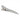 Phullcutz Y.S. Park Shark Clip aus silbernem Aluminium mit Haizahn-Struktur und Lochanordnung für professionelles Styling
